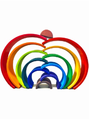 Rainbow Stacker - 12pcs