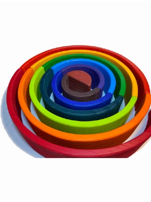 Rainbow Stacker - 12pcs